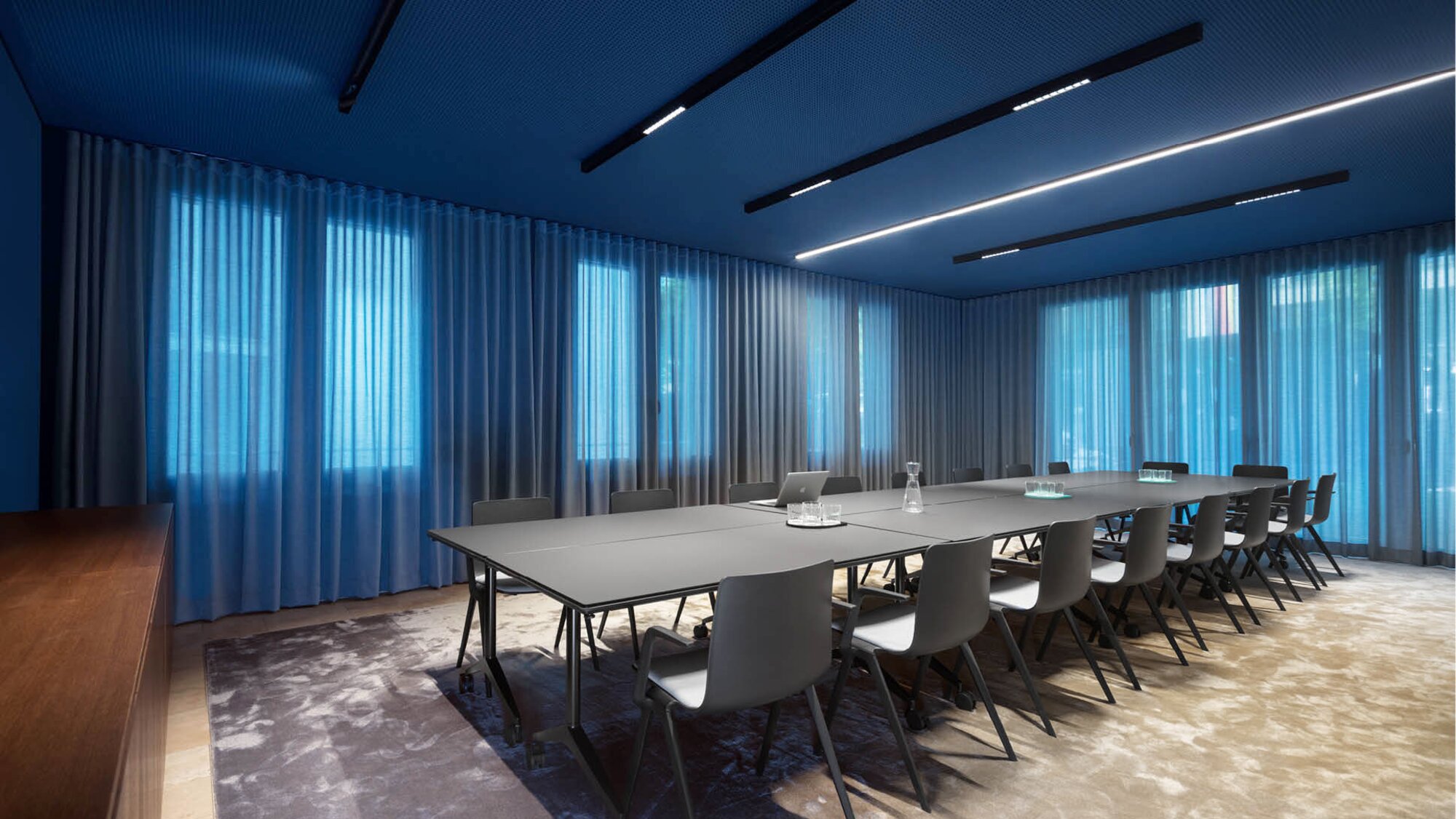 Lighting for conference and meeting rooms XAL